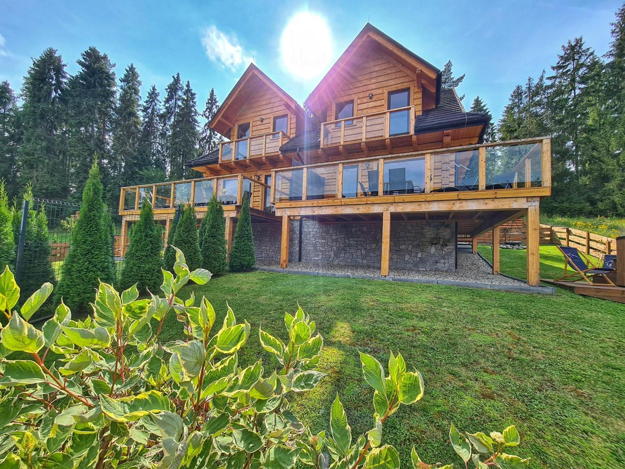 Lk Resort Lapsze Domy Z Prywatna Balia I Sauna Łapsze Niżne エクステリア 写真