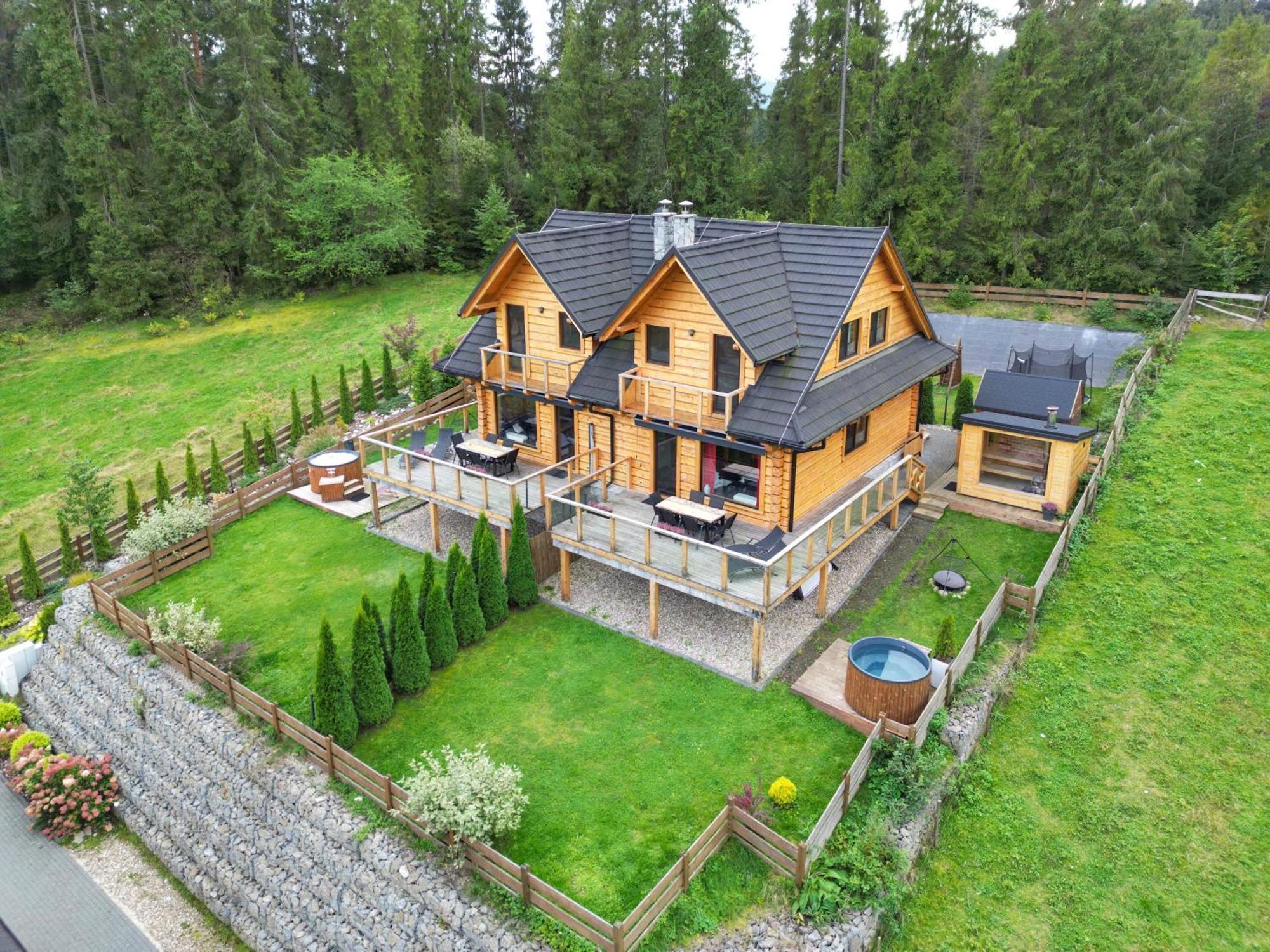 Lk Resort Lapsze Domy Z Prywatna Balia I Sauna Łapsze Niżne エクステリア 写真